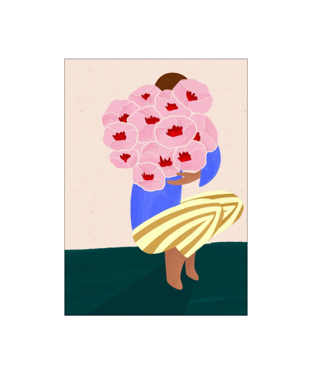 Bea Muller Bouquet of Flowers plakat